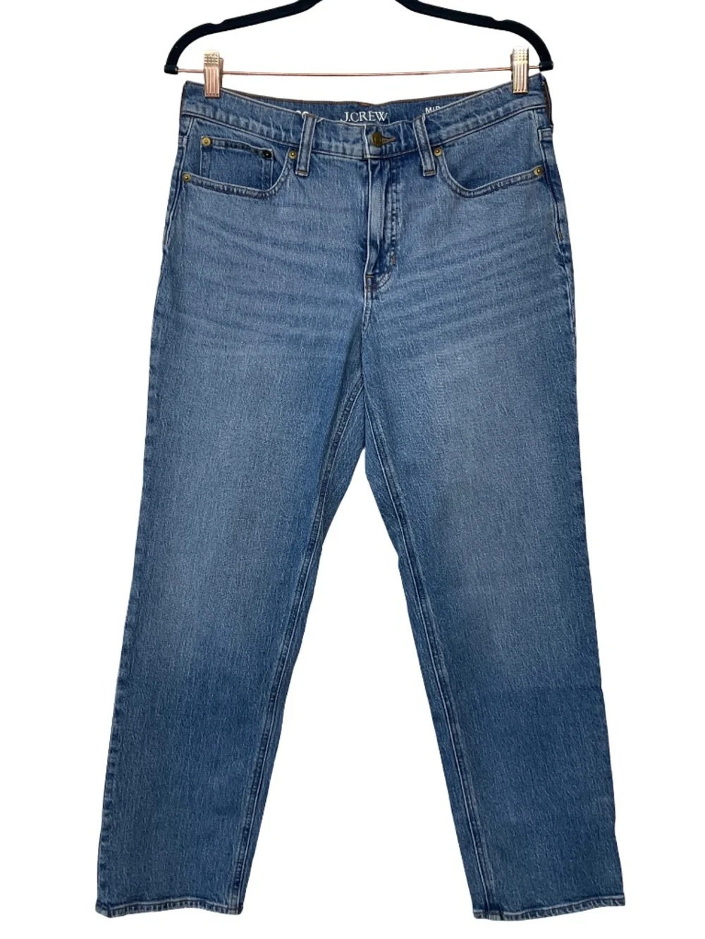 J. Crew Mid-Rise '90s Classic Straight Jeans